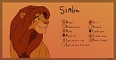 Simba color ref