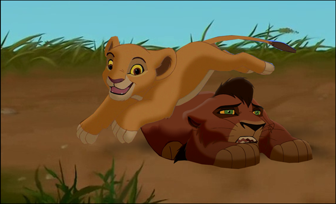 Kiara et Kovu