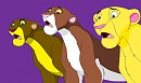 Worried Lionesses