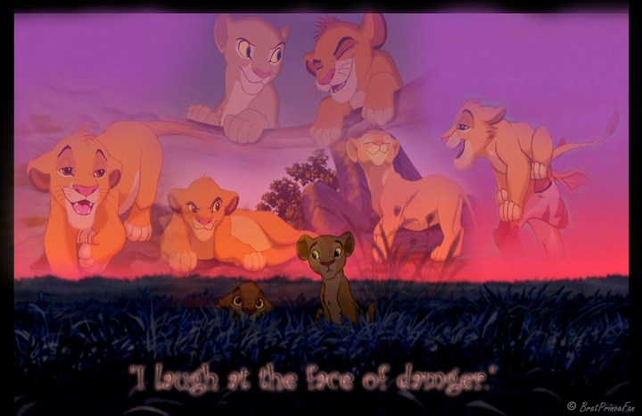 I laugh at the face of danger