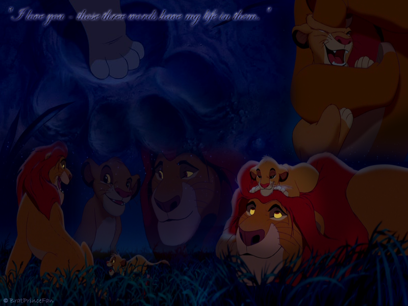 Mufasa and Simba - Three Words 