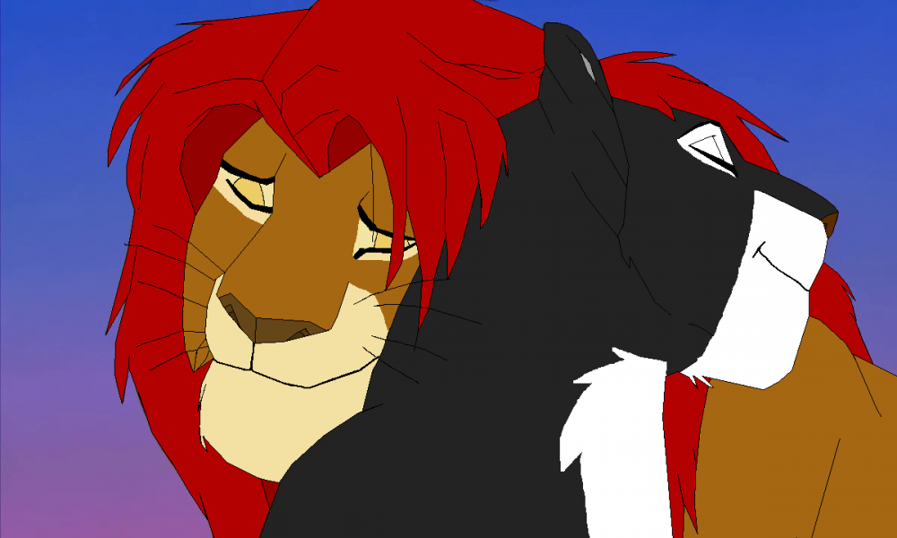 Art Trade W/Brown Wolf: Love Is Blind