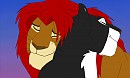 Art Trade W/Brown Wolf: Love Is Blind
