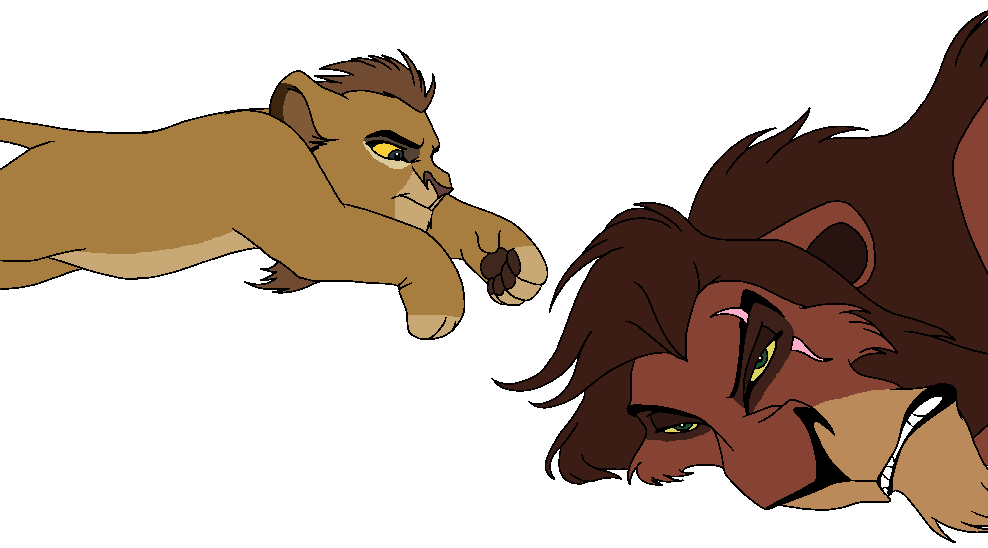 Play with me Uncle Kovu