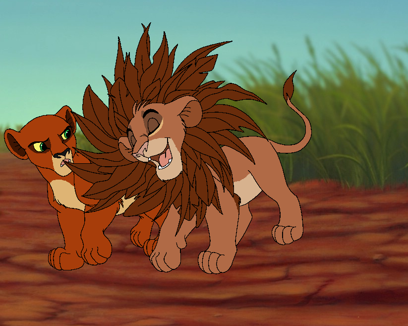 Uru! Look at my mane!