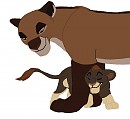 Tamura and her nephew