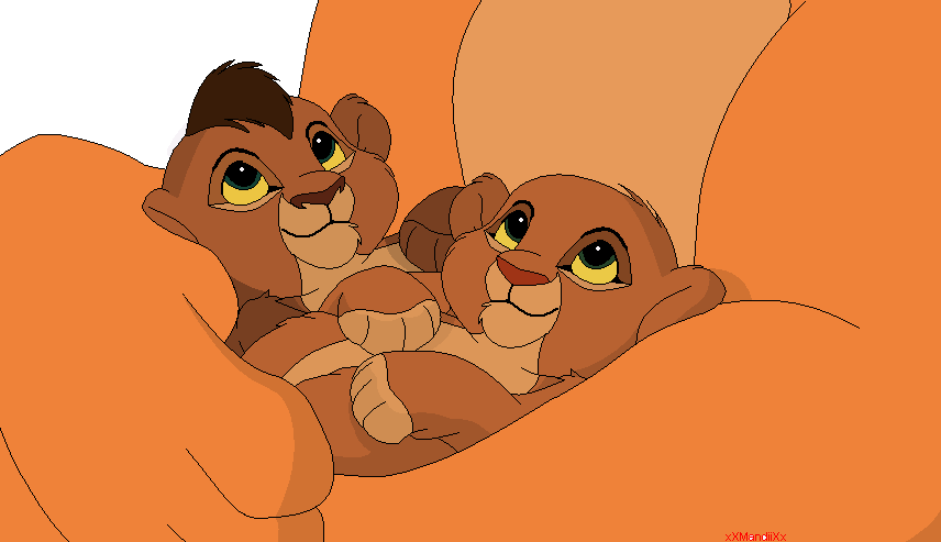 Kovu X Nala fancubs!