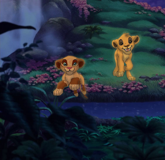 Des petits bous-de-choux dans la jungle 