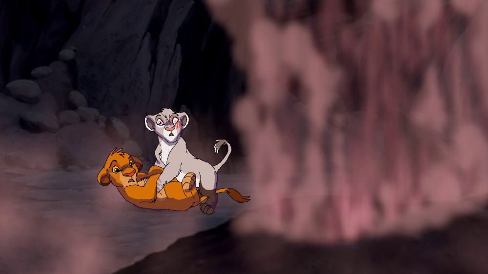 Kamariah et Simba au cimetière des éléphants<3