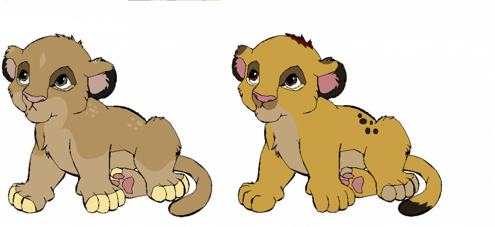 Fan cubs for Keisha and Nimbala