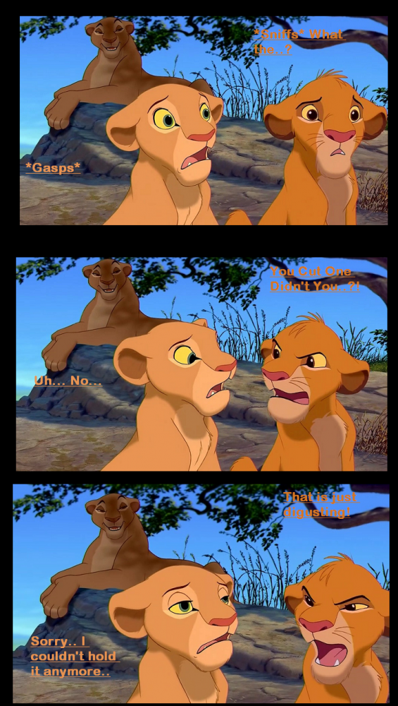 Simba and Nala Comic XD