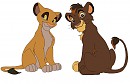 Kgosi and Alika Fan Cubs