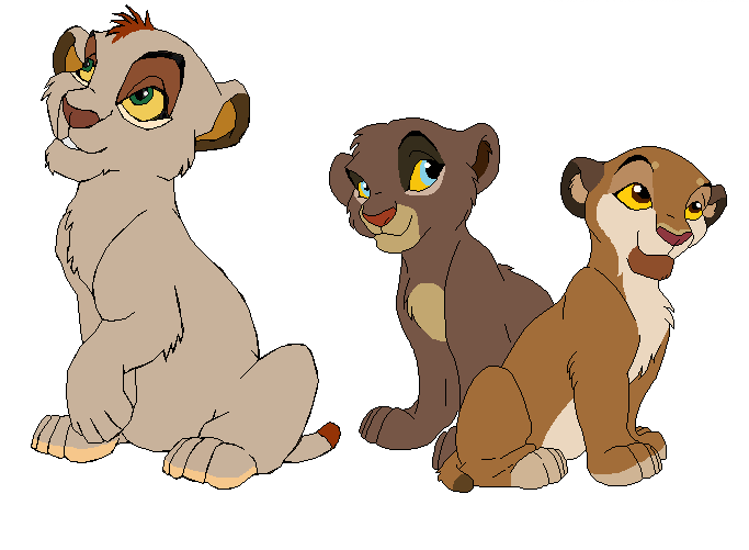 Kesi and Akuji's cubs
