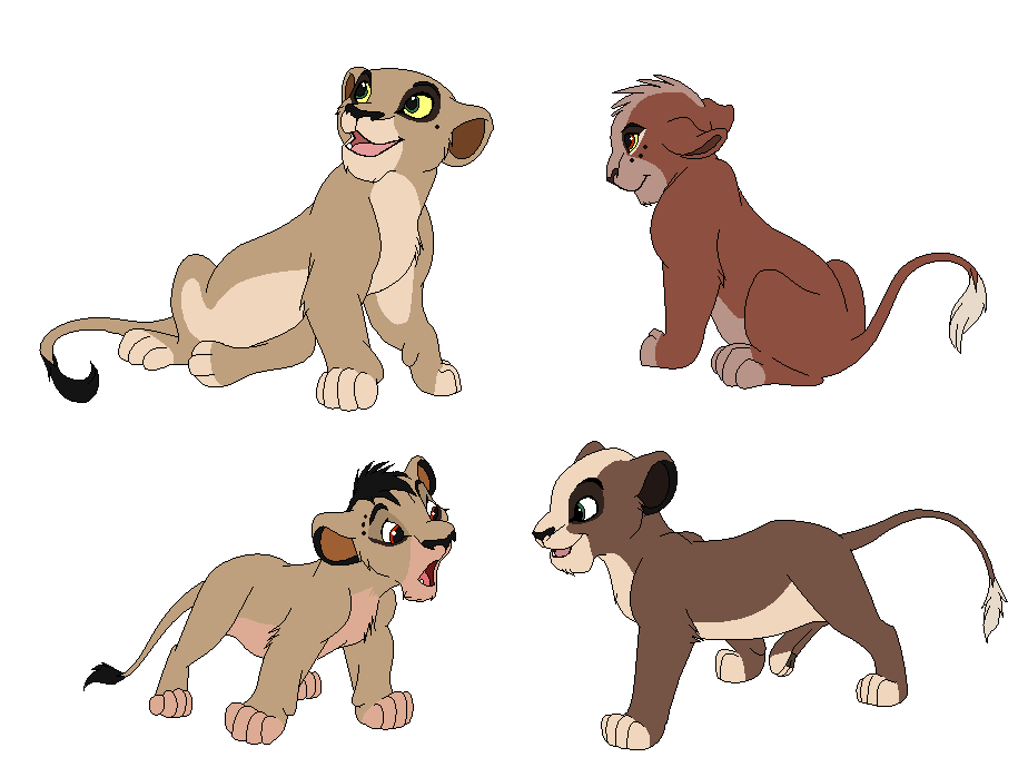Chuki and Nuru fan cubs