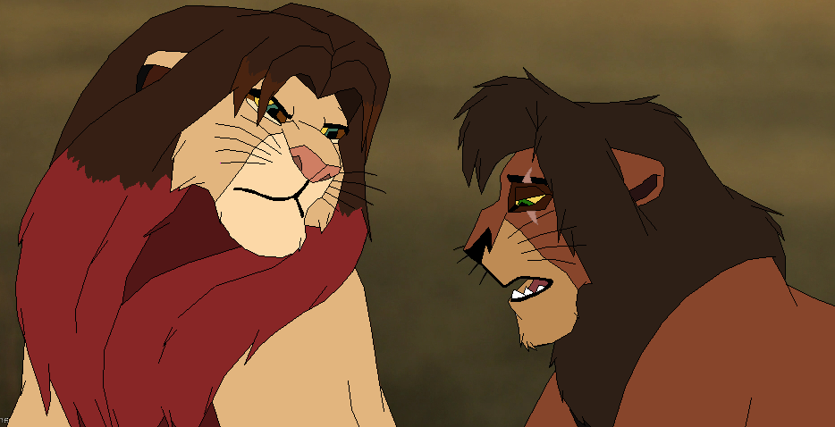Kovu and Kopa