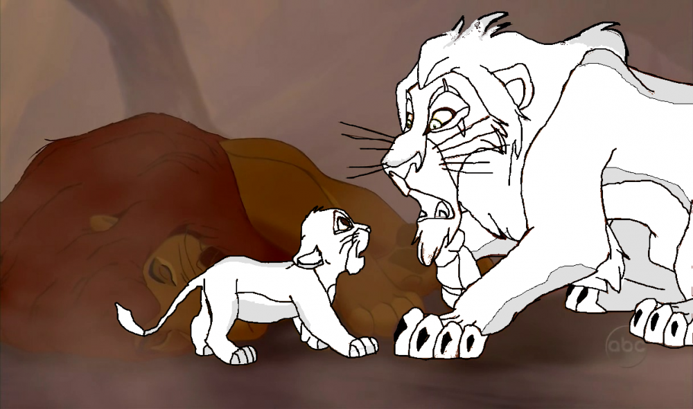 Render Lionceau et Scar 2