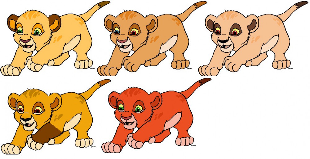 My pride lionesses