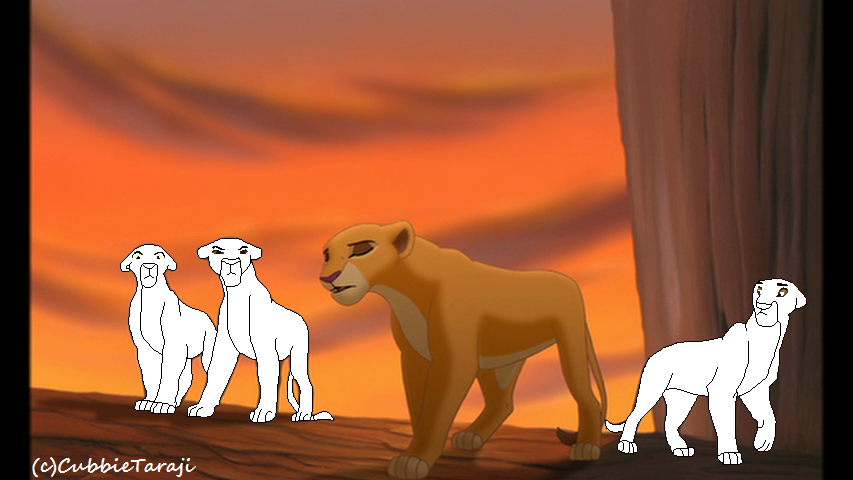 Kiara and lionesses render!!!