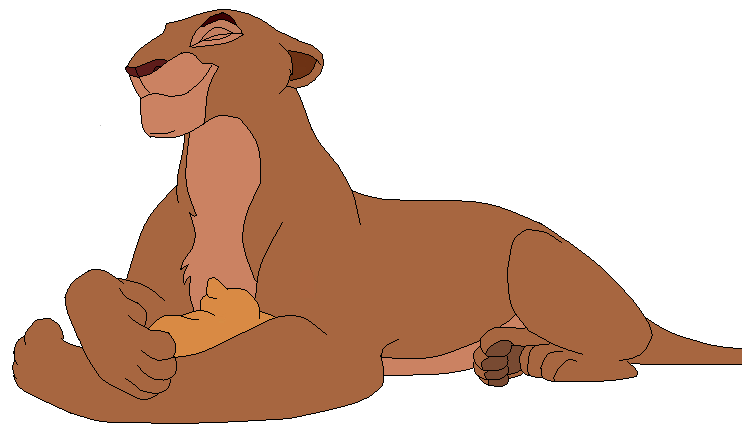 Nala with Kiara