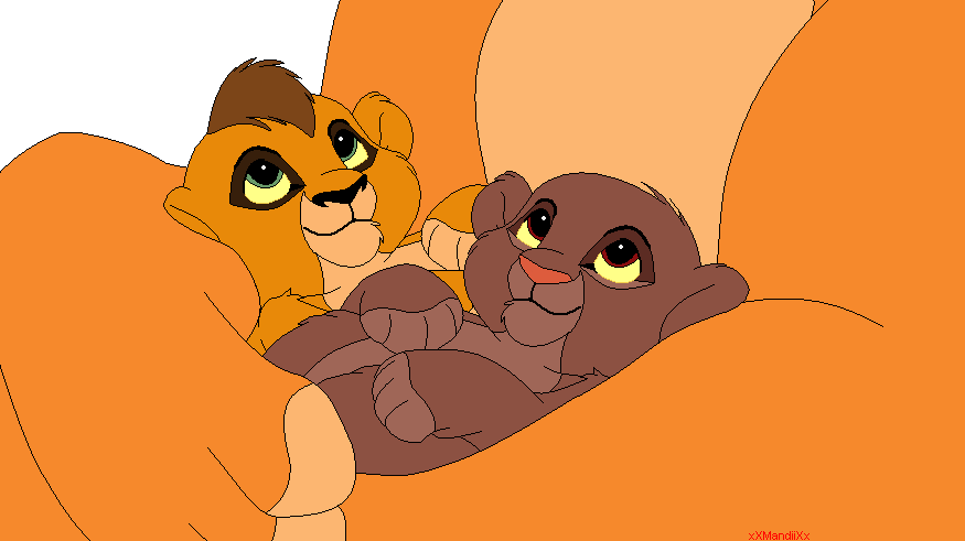 Nuka x Fluffy cubs