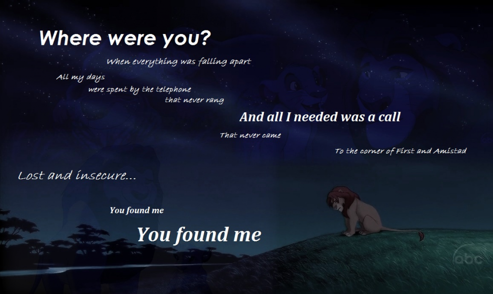 You Found Me