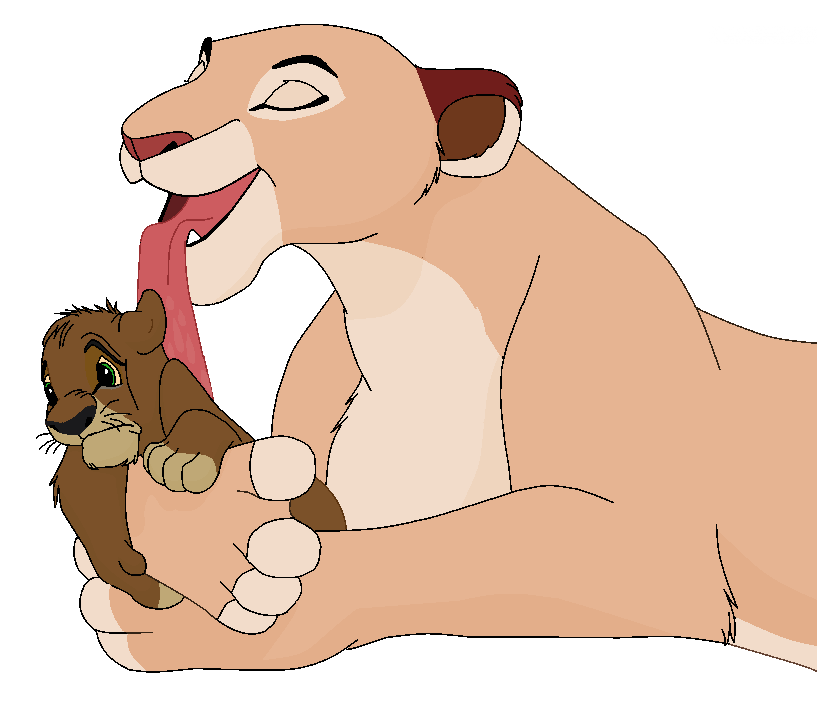 Nadia and her son Koda