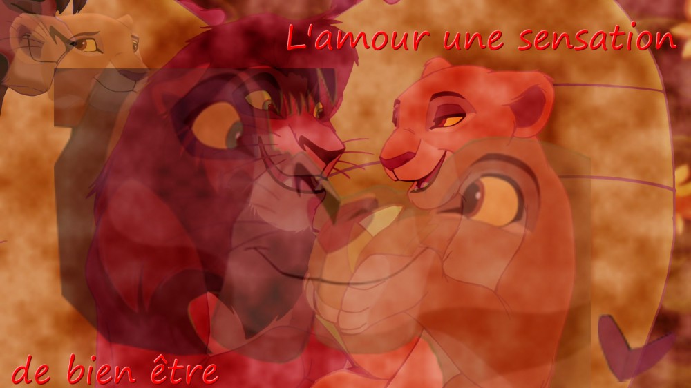 Love is born when two hearts touch each other