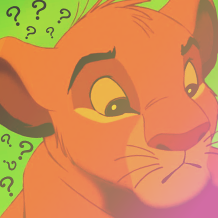 Confused Simba Avatar