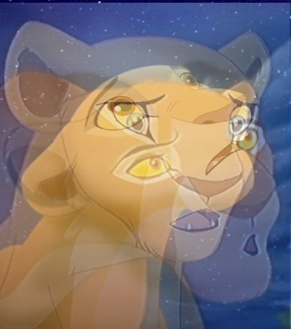 Kiara, Sarabi, and Nala Collage