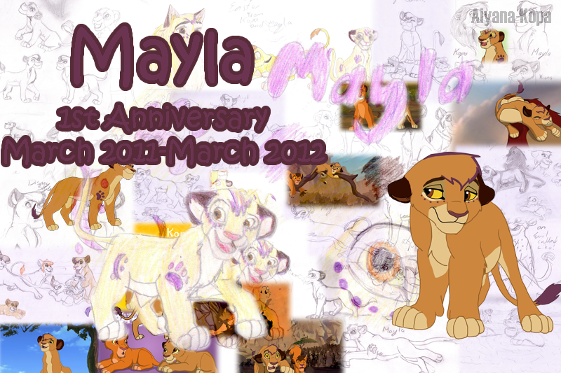 Mayla's 1st Anniversary