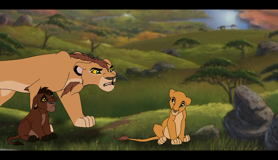 Kovu and Kiara Cubs