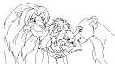 Base 1 #Simba,Nala,Fluffy And Rafiki 