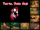 Yea-no, those days    collage singnature