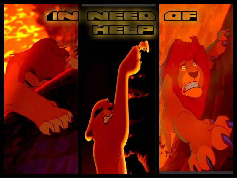 In Need of Help collage