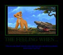 The feeling when...