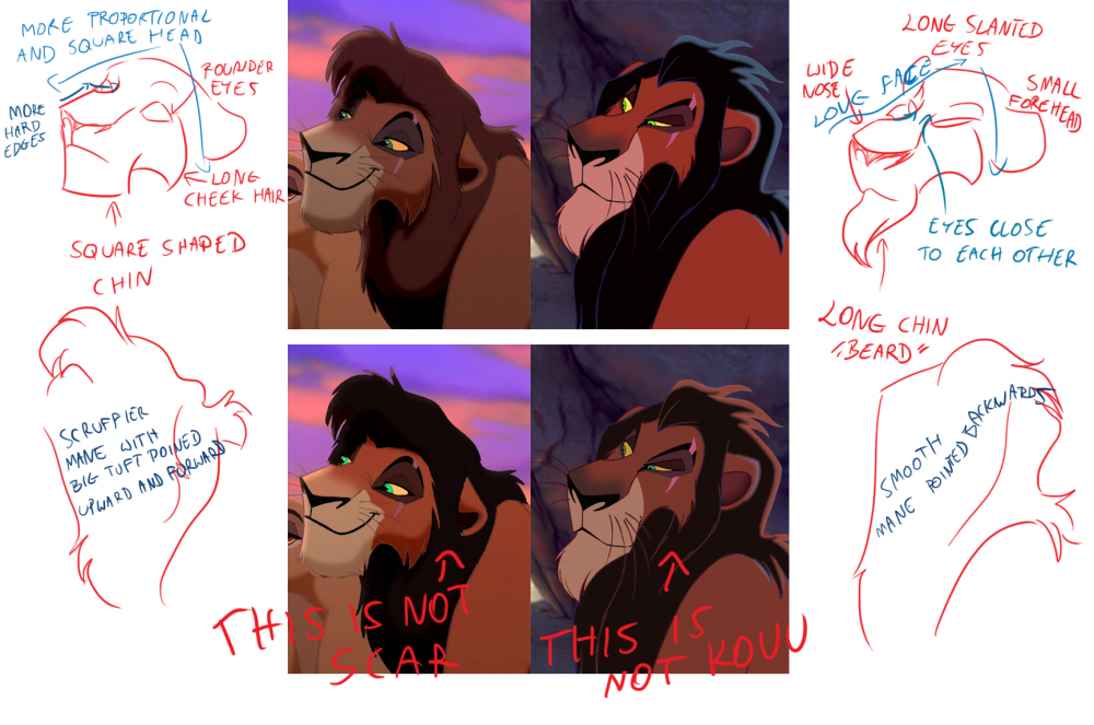 Scar&Kovu recolor rant