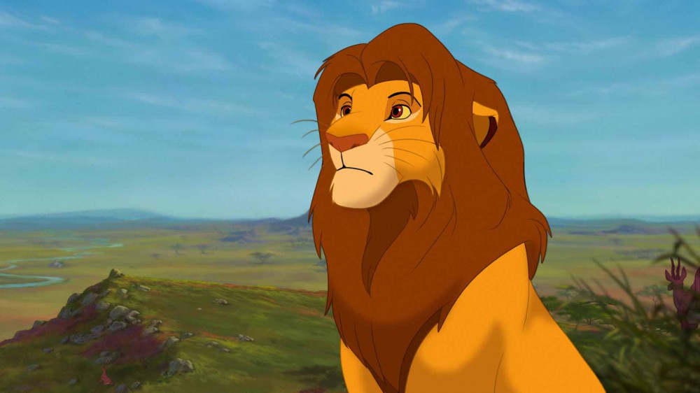 Simba in cub colours
