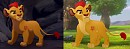 Kion and Kion after edits