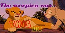The scorpion was THIS big!