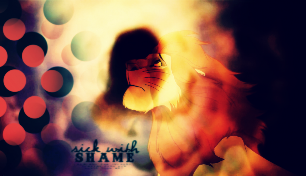 Wallpaper: Sick With Shame