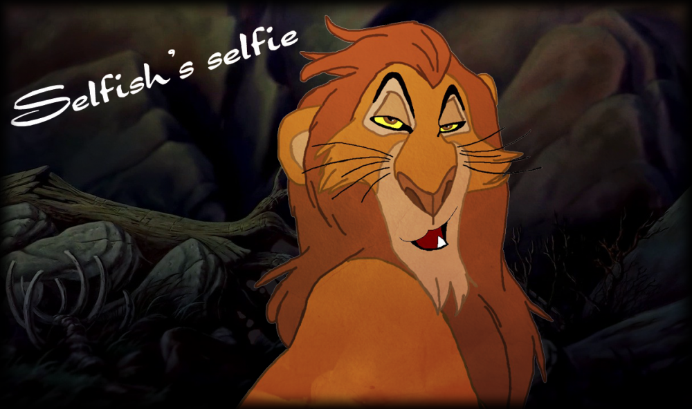 Selfish's selfie