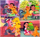 Simba, Lilo et Stitch (Pâques)