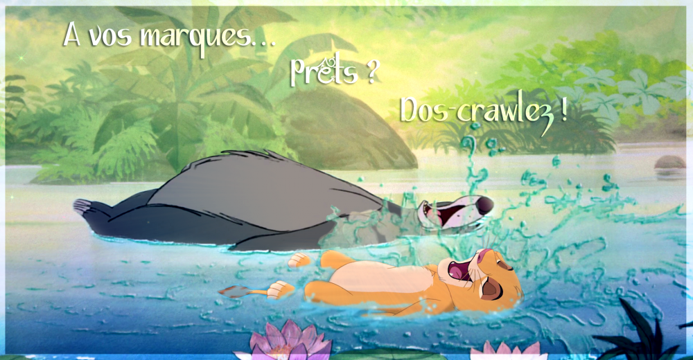A vos marques, prêts, Dos-crawlez!