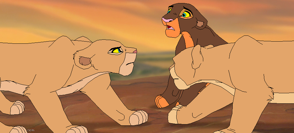 Simba! N'exile pas ma fille! S'il te plaît!