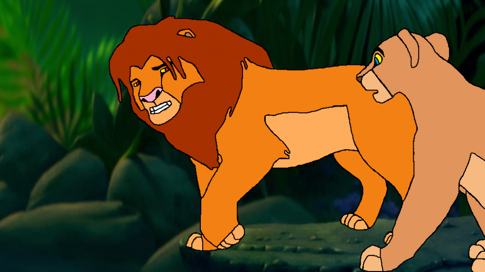 Dispute entre Simba et Nala 2