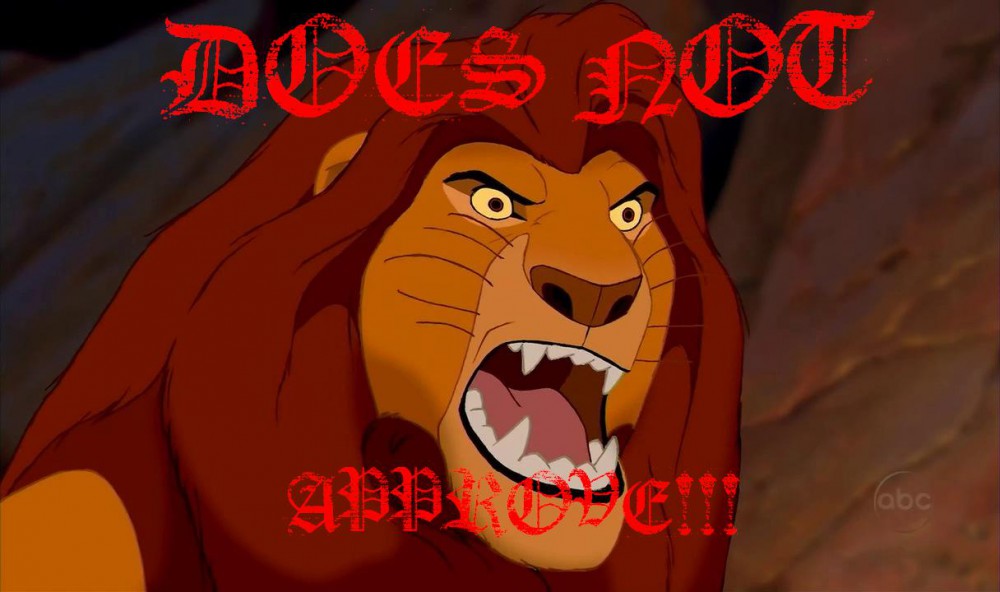 Mufasa ANGERY
