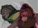The Scar on is face.