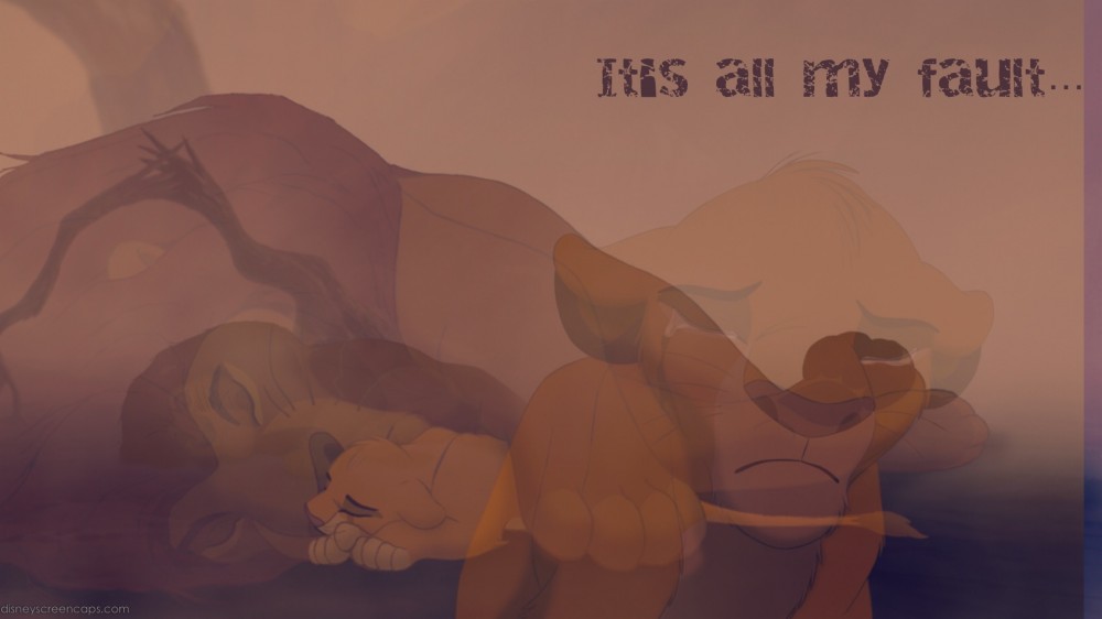 It's all my fault