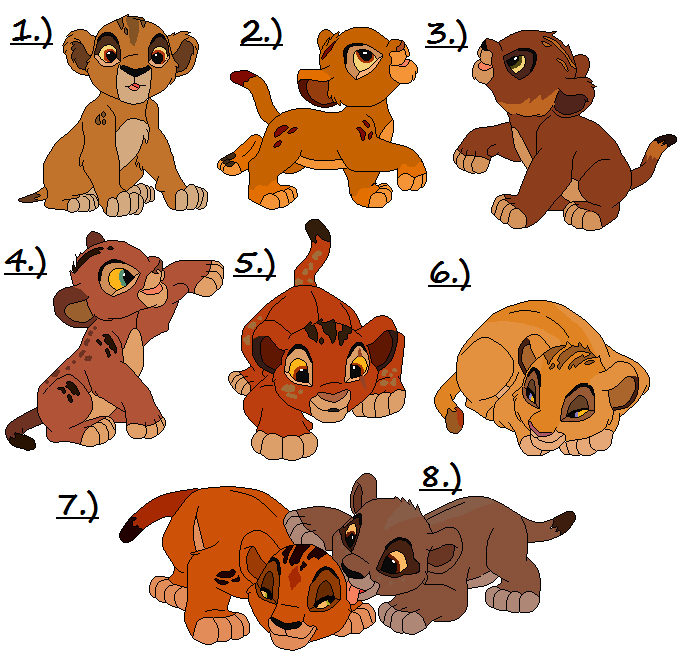 Fancub Adoptables
