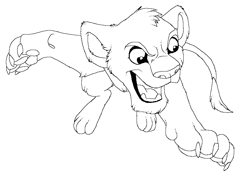 Lionceau blank render 